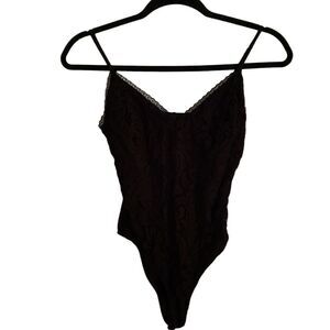 Forever 21 lacey bodysuit Spaghetti Strap